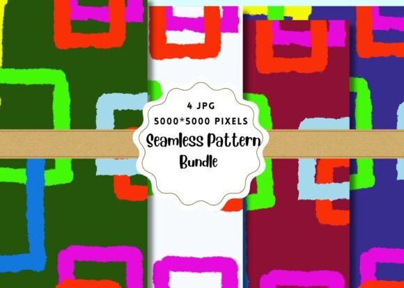 Colorful Squares Seamless Patterns: A Versatile Tool for Designers and Creators