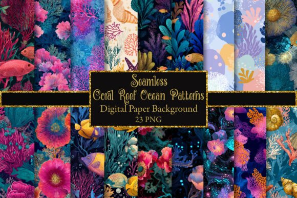Coral Reef Ocean Patterns: A Practical Review for Digital Designers and Crafters