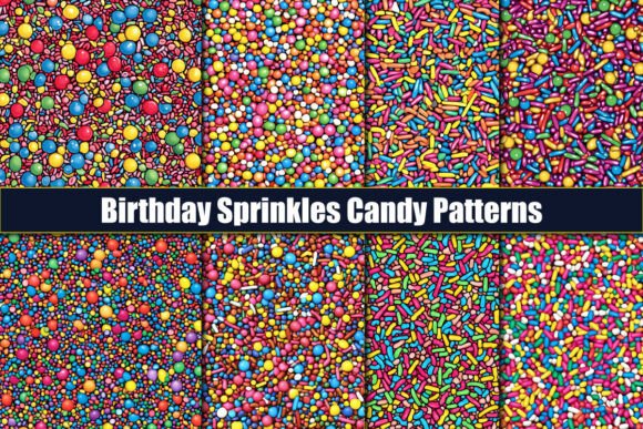 Elevating Visual Storytelling with Birthday Sprliftes Candy Patterns in Digital Design